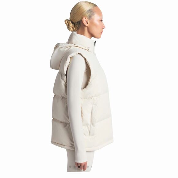 NORTH FACE X SKIMS 1996 Nuptse Vest in BONE LARGE - Picture 2 of 3